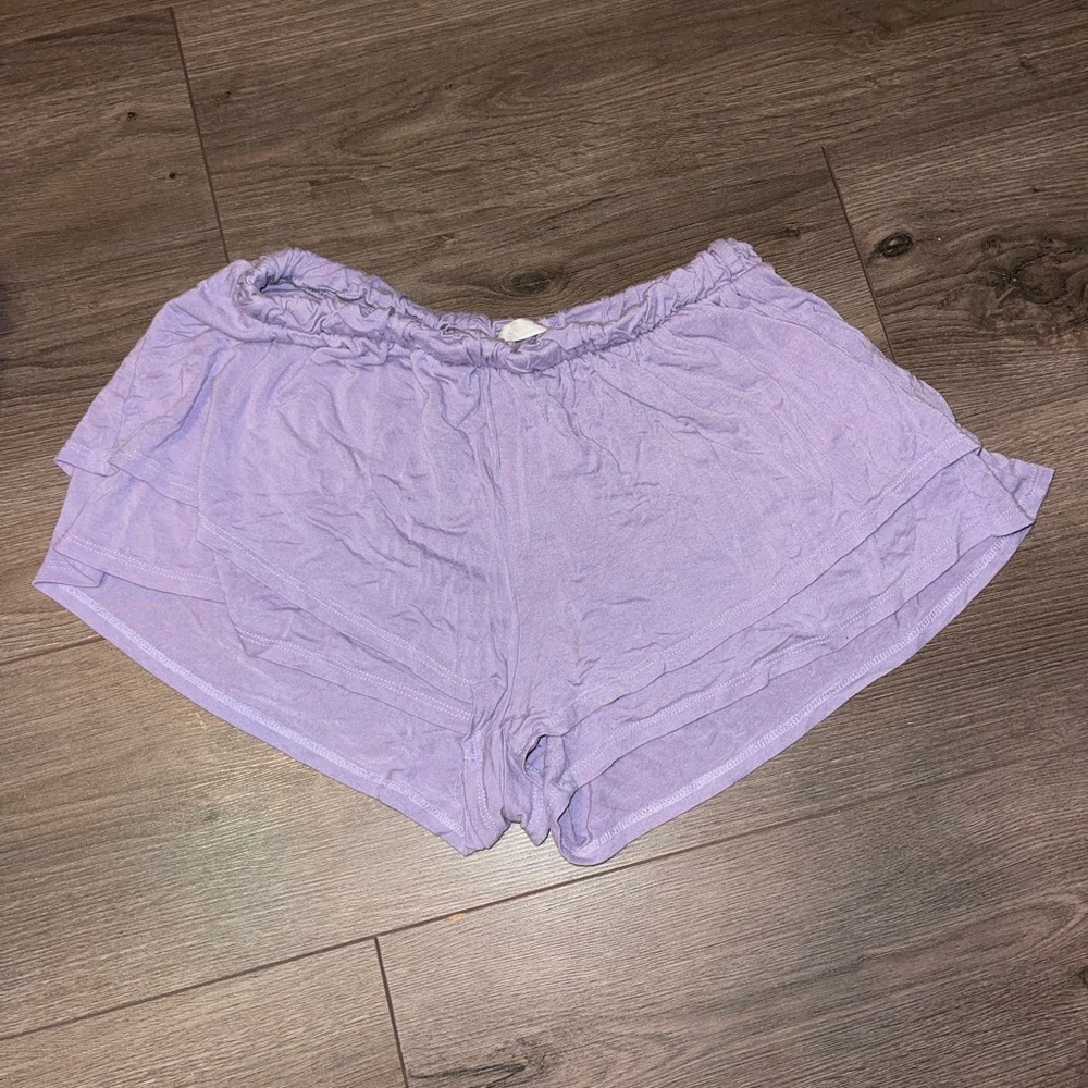 Altar'd State Lavender Pajama Shorts